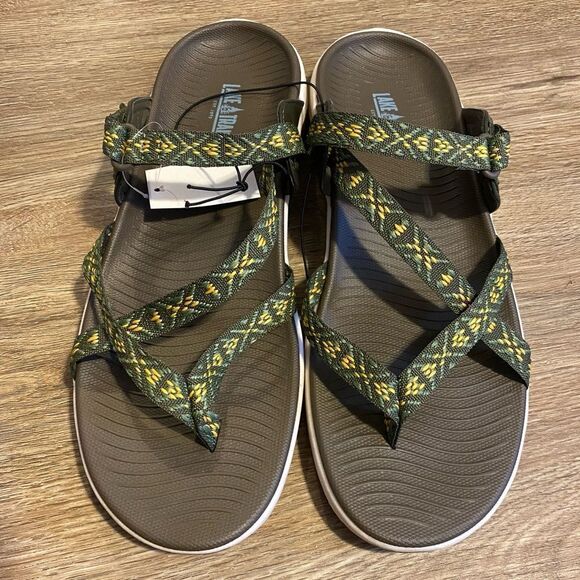 Lake & Trail Bailey Sport Sandal Strappy Size 11 - Picture 4 of 9